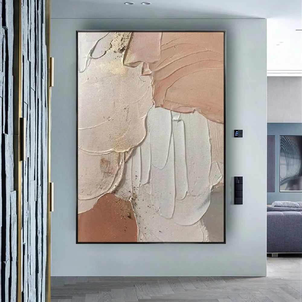 Nordic hand-painted oil painting Abstract Canvas Painting for Living Room Restaurant Interior Decor Wall Art salon wall Painting
Nordic hand-painted oil painting Abstract Canvas Painting for Living Room Restaurant Interior Decor Wall Art salon wall Painting