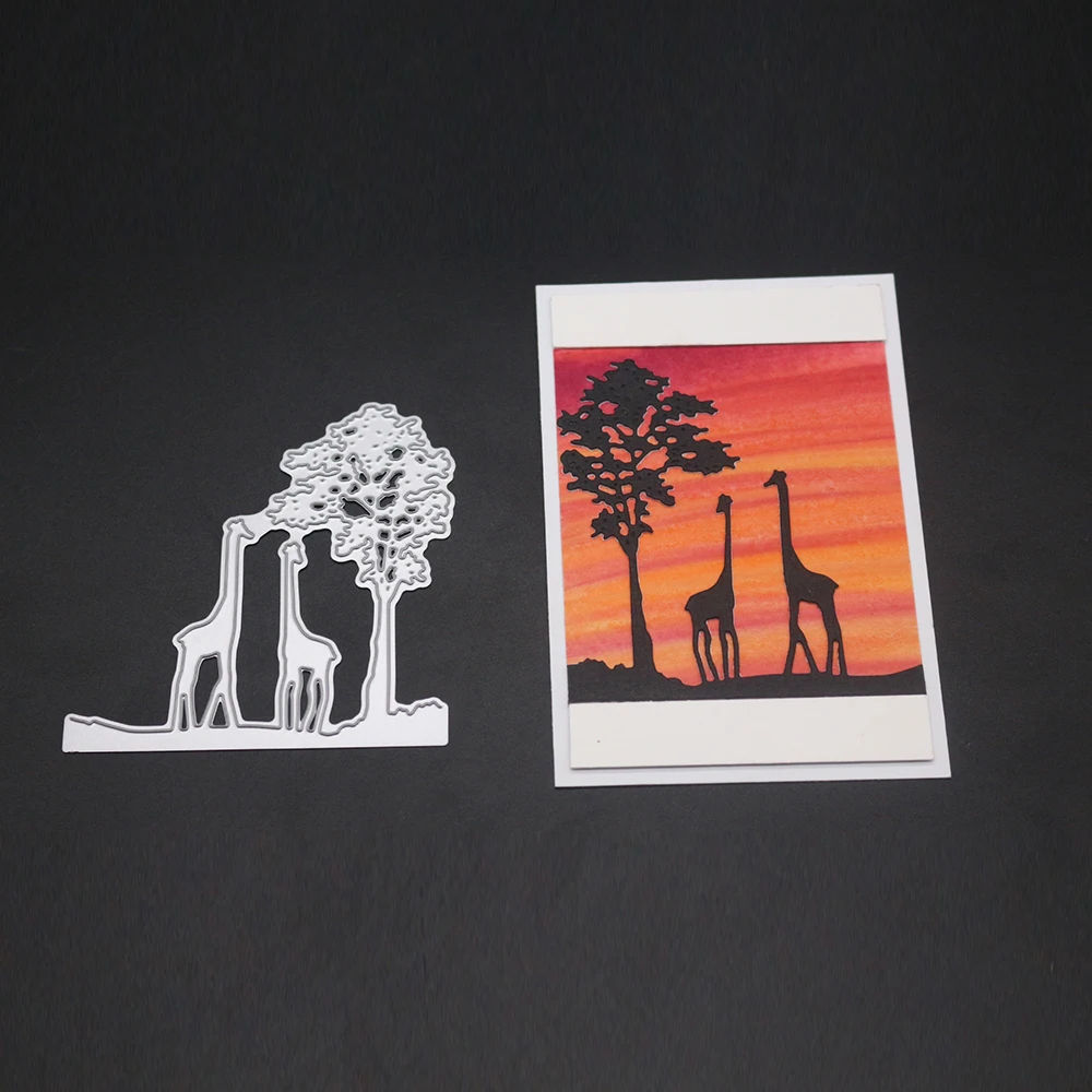 Gowing 8x8.2CM Giraffe Metal Cutting Dies For DIY Dies Scrapbooking Photo Album Craft Die Embossing Template Knife Mold
Gowing 8x8.2CM Giraffe Metal Cutting Dies For DIY Dies Scrapbooking Photo Album Craft Die Embossing Template Knife Mold