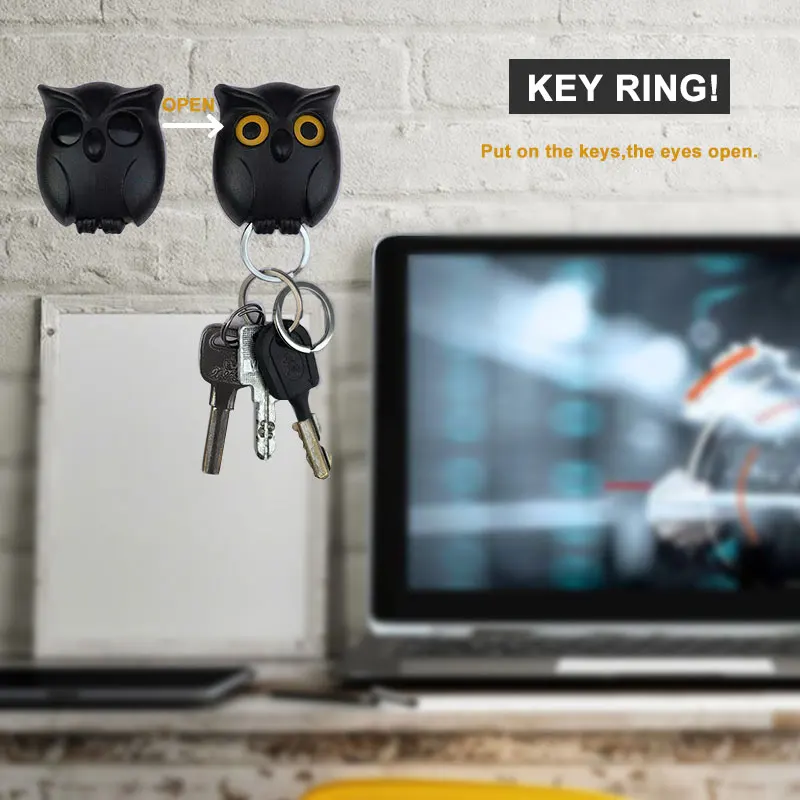 1PC Night Owl Wall Key Holder Hanging Key It Will Open Eyes Keyring Keychains Key Hanger Hook Home Wall Decor Black White Brown
1PC Night Owl Wall Key Holder Hanging Key It Will Open Eyes Keyring Keychains Key Hanger Hook Home Wall Decor Black White Brown