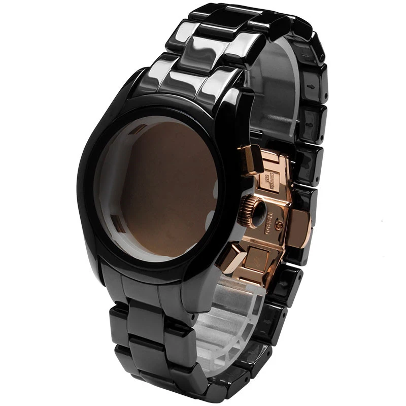 Ceramic Strap + Case Watch Accessories For A-rmani AR1451 AR1452 AR1401 AR1400 Quartz Watch Women and Man's Wristband Bracelet
Ceramic Strap + Case Watch Accessories For A-rmani AR1451 AR1452 AR1401 AR1400 Quartz Watch Women and Man's Wristband Bracelet