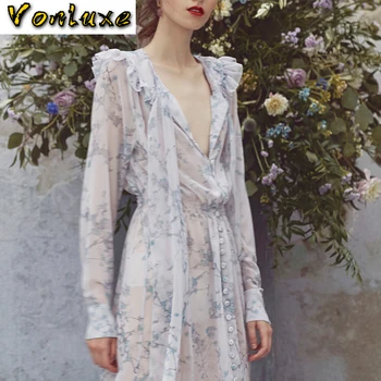 Runway Dress Luxury Designers Women High Quality Spring Summer Ladies Long Sleeve Elegant Sexy Chiffon Maxi Party Vestido
Runway Dress Luxury Designers Women High Quality Spring Summer Ladies Long Sleeve Elegant Sexy Chiffon Maxi Party Vestido