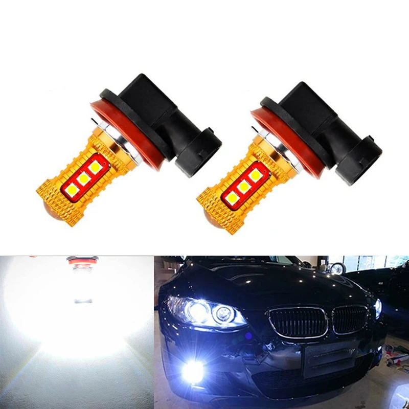 2x H8 H11 Led Fog Lights Bulb HB4 9006 Car Driving Running Lamp Auto Leds Light 3030SMD 1200LM 6000K White
2x H8 H11 Led Fog Lights Bulb HB4 9006 Car Driving Running Lamp Auto Leds Light 3030SMD 1200LM 6000K White