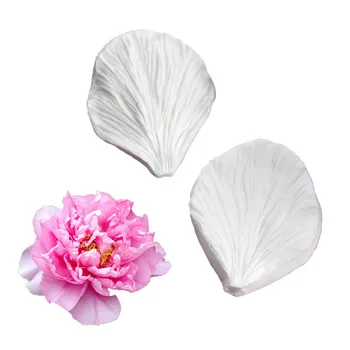 

Peony Roses Petal Veiner Silicone Mould Fondant Flowers Cake Decorating Chocolate Gumpaste Sugarcraft Clay Cold Porcelain