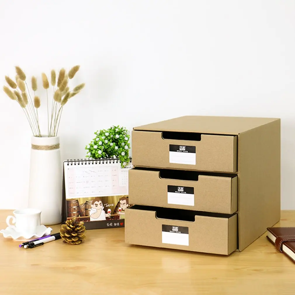 TIANSE TS-1503 Multi-Layers Kraft Paper Files Documents Cabinet DIY Home Office Organizer Documents Container Box
TIANSE TS-1503 Multi-Layers Kraft Paper Files Documents Cabinet DIY Home Office Organizer Documents Container Box