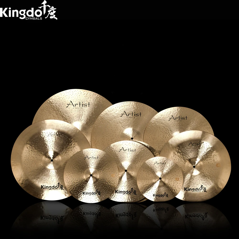 Kingdo professional B20 Artist Modern series 5pcs cymbals for drums 14"+16"+18"+20"
Kingdo professional B20 Artist Modern series 5pcs cymbals for drums 14"+16"+18"+20"