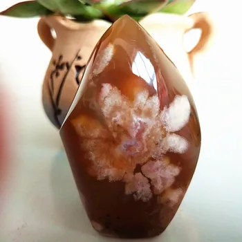 natural stones crystals Sakura agate flame home decoration stone chakra healing crystals
natural stones crystals Sakura agate flame home decoration stone chakra healing crystals