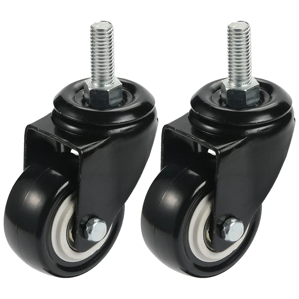 2PCS Universal Wheel Wear Resistant PU Replacement Threaded Stem Cart Industrial Mute Rotary Swivel Casters 360 Degree Furniture
2PCS Universal Wheel Wear Resistant PU Replacement Threaded Stem Cart Industrial Mute Rotary Swivel Casters 360 Degree Furniture