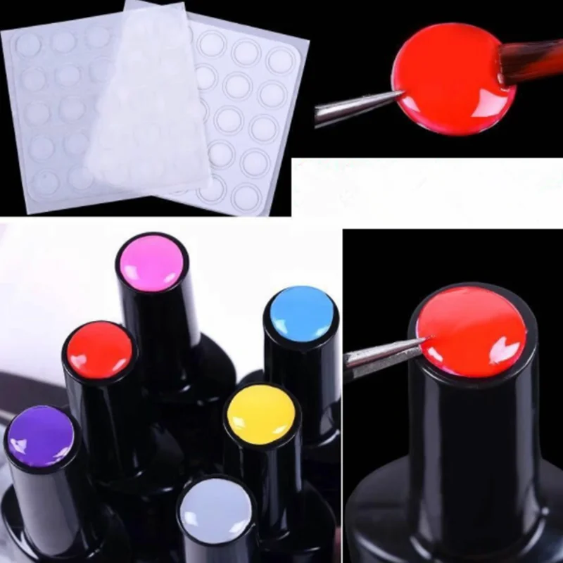 Blueness 25Pcs UV Gel Color Button White Color Adhesive Plaster Manicure Gel Polish Plastic Label Sticker Nail Art Tools
Blueness 25Pcs UV Gel Color Button White Color Adhesive Plaster Manicure Gel Polish Plastic Label Sticker Nail Art Tools