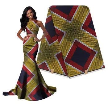 High Quality Nigerian Ghana Guaranteed Real Wax Fabric For African Wax Clothes H191209
High Quality Nigerian Ghana Guaranteed Real Wax Fabric For African Wax Clothes H191209