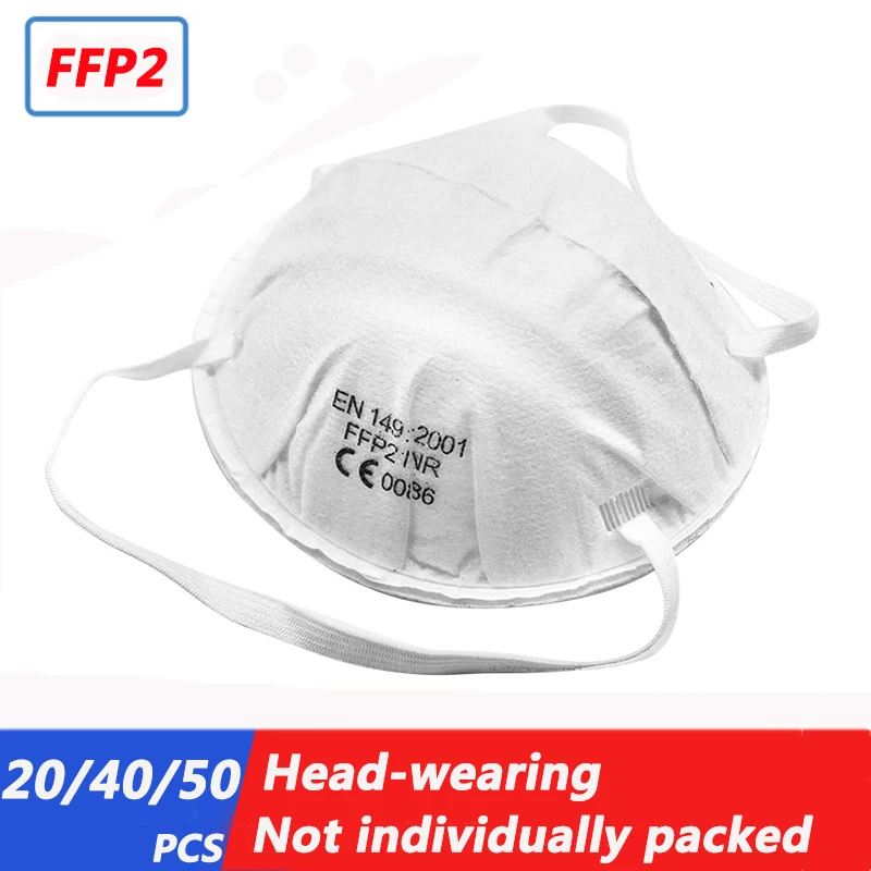 20/40/50pcs FFP2 Masks Non-woven Anti PM2.5 Breathing Mouth Cover Dust Mask EU Standard Windproof Infection Mask Same as Kf94 KN
20/40/50pcs FFP2 Masks Non-woven Anti PM2.5 Breathing Mouth Cover Dust Mask EU Standard Windproof Infection Mask Same as Kf94 KN