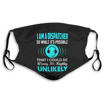 I Am A 911 Dispatcher Active Carbon Filter Mask with PM2.5 Filters 5 Layers of Protection for Men and Women
I Am A 911 Dispatcher Active Carbon Filter Mask with PM2.5 Filters 5 Layers of Protection for Men and Women