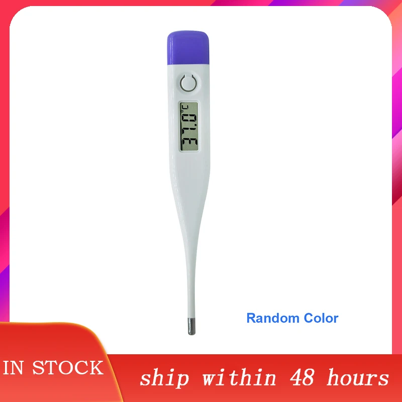 60 Seconds Digital Oral Thermometer Kids Temperature Meter Adults Body Temperature LCD Thermometer Color Random
60 Seconds Digital Oral Thermometer Kids Temperature Meter Adults Body Temperature LCD Thermometer Color Random