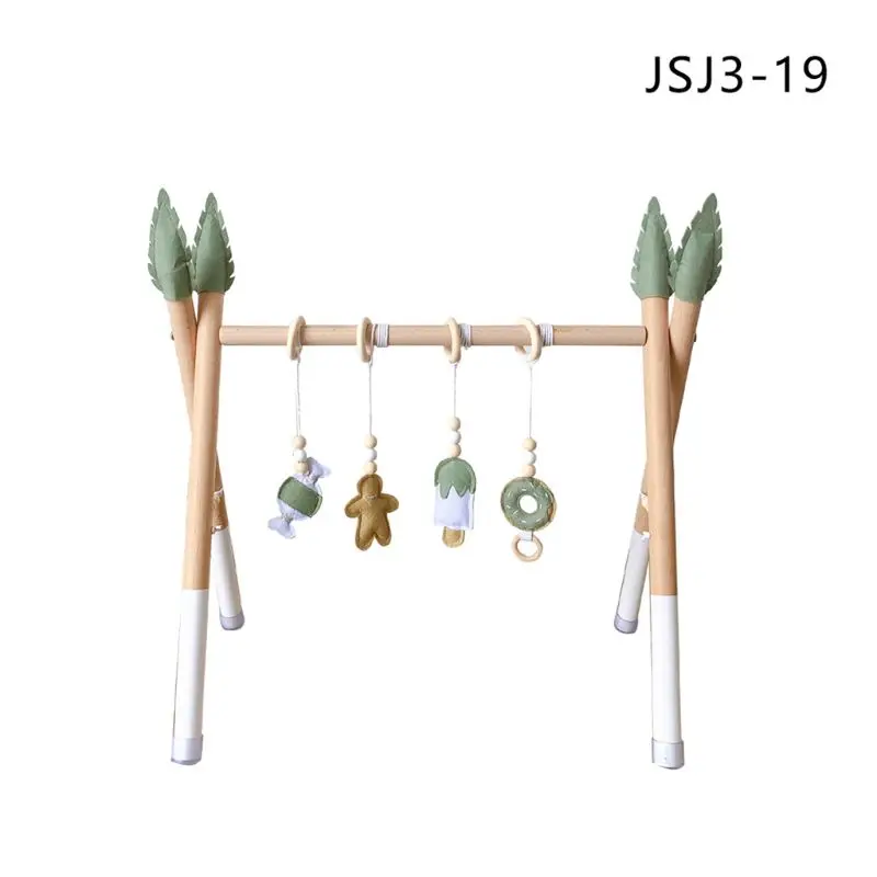 Nordic Wooden Fitness Rack Hanging Pendants Set Toddler Infant Room Decorations R2JF
Nordic Wooden Fitness Rack Hanging Pendants Set Toddler Infant Room Decorations R2JF