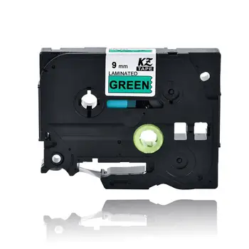 Label Machine Tape 9mm Green Background Black Text Pt-e100b / E300 Printing Paper Label Tape
Label Machine Tape 9mm Green Background Black Text Pt-e100b / E300 Printing Paper Label Tape
