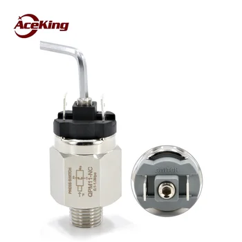 Micro pressure adjustable pneumatic hydraulic mechanical normally open and normally closed pressure switch QPM11
Micro pressure adjustable pneumatic hydraulic mechanical normally open and normally closed pressure switch QPM11