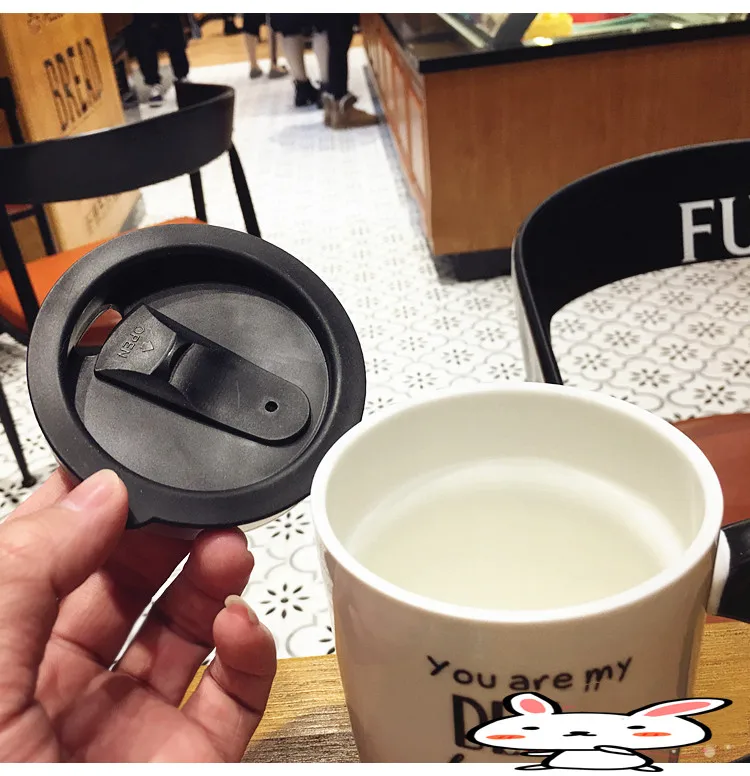 Taza de cerámica de Bull Terrier, Shiba Inu, Corgi o Bulldog Francés con mango de cola y tapa opcional Taza de cerámica de Bull Terrier, Shiba Inu, Corgi o Bulldog Francés con mango de cola y tapa opcional