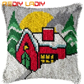 Latch Hook Cushion Red Sweet Home Pillow Case Printed Color Canvas Acrylic Yarn Latched Hook Pillow Crochet Cushion Cover Kits
Latch Hook Cushion Red Sweet Home Pillow Case Printed Color Canvas Acrylic Yarn Latched Hook Pillow Crochet Cushion Cover Kits