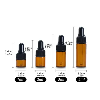 Empty Dropper Bottle Amber essential oil Glass Aromatherapy Liquid Brown 5-50ml Drop for massage Pipette Bottles
Empty Dropper Bottle Amber essential oil Glass Aromatherapy Liquid Brown 5-50ml Drop for massage Pipette Bottles
