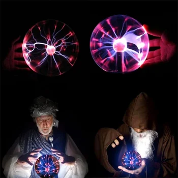 USB Electrostatic Ion Ball Static Magic Ball Decoration Lightning Glowing Ball Sensor Magic Ball Sound Control Ion Lamp -6 Inch
USB Electrostatic Ion Ball Static Magic Ball Decoration Lightning Glowing Ball Sensor Magic Ball Sound Control Ion Lamp -6 Inch