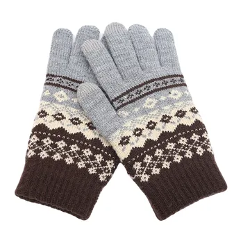 Winter Touch Screen Gloves Women Men Warm Stretch Knit Mittens Imitation Wool Full Finger Guantes Female Crochet Luvas Thicke @6
Winter Touch Screen Gloves Women Men Warm Stretch Knit Mittens Imitation Wool Full Finger Guantes Female Crochet Luvas Thicke @6