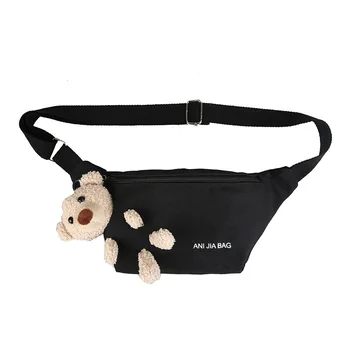Cute Cartoon Bear INS Hot Canvas Waist Bag Sports Chest Single Shoulder Baguette Crossbody Bags for Women 2020 Casual Handbag
Cute Cartoon Bear INS Hot Canvas Waist Bag Sports Chest Single Shoulder Baguette Crossbody Bags for Women 2020 Casual Handbag