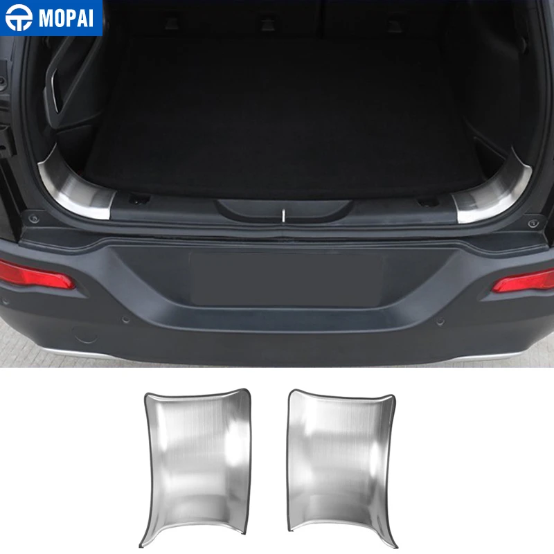 MOPAI Interior Mouldings for Car Rear Trunk Bumper Guard Plate Wrap Angle Protect Accessories for Jeep Cherokee 2014-2019
MOPAI Interior Mouldings for Car Rear Trunk Bumper Guard Plate Wrap Angle Protect Accessories for Jeep Cherokee 2014-2019