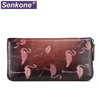 100% Genuine Leather Manual Painting Women Wallets Large Capacity Female Purses 2019 Ladies Multi-function Wallets Handmade
100% Genuine Leather Manual Painting Women Wallets Large Capacity Female Purses 2019 Ladies Multi-function Wallets Handmade