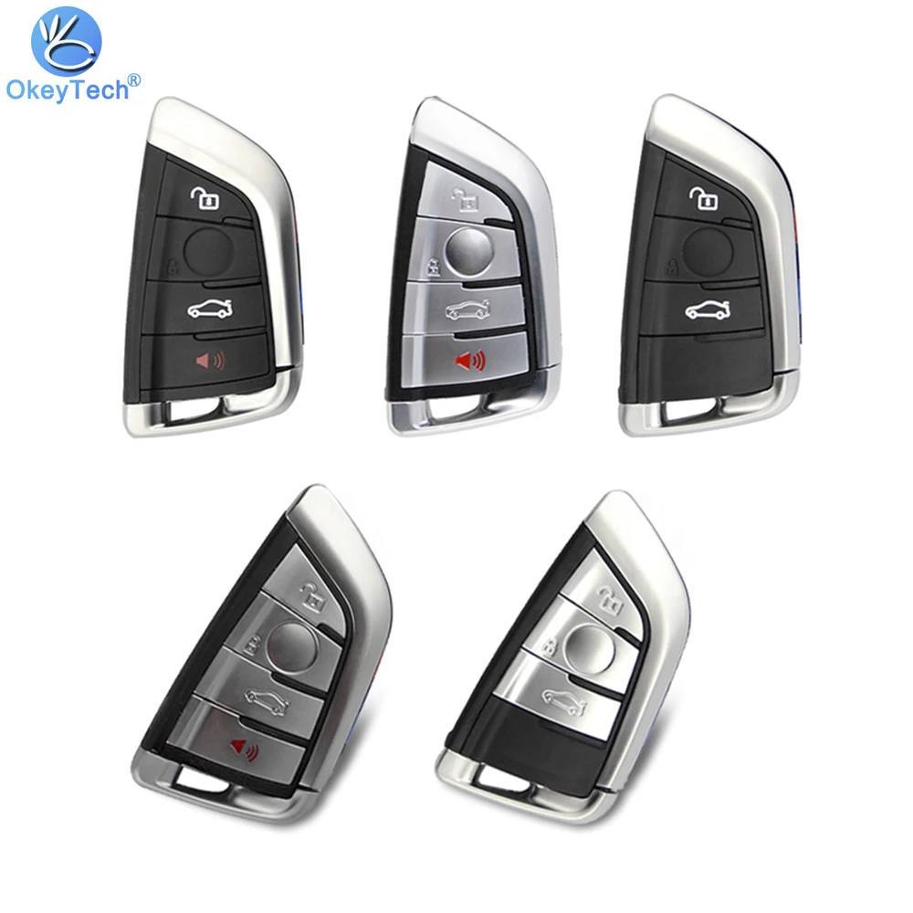 OkeyTech Smart Remote Car Key Shell Case for BMW X5 X6 F15 X6 F16 G30 7 Series G11 X1 F48 F39 Fob 3/ 4 Buttons Knife Card Style
OkeyTech Smart Remote Car Key Shell Case for BMW X5 X6 F15 X6 F16 G30 7 Series G11 X1 F48 F39 Fob 3/ 4 Buttons Knife Card Style