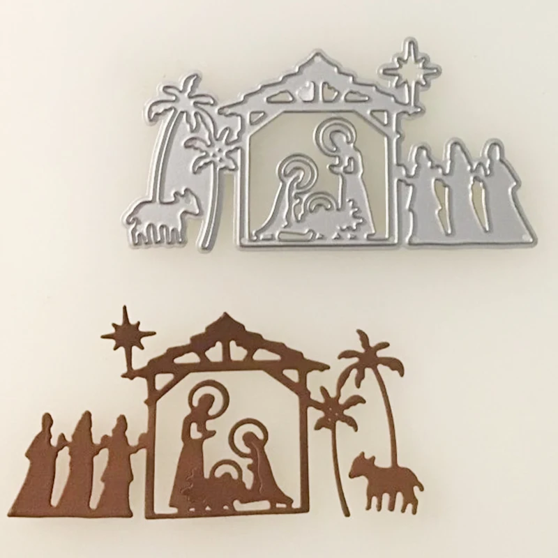 HamyHo nativity scene frame Metal Cutting Dies Stencil for DIY Scrapbook Album Paper Cards Making Crafts Embossing die cuts
HamyHo nativity scene frame Metal Cutting Dies Stencil for DIY Scrapbook Album Paper Cards Making Crafts Embossing die cuts