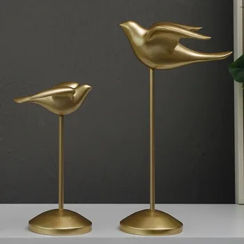 Nordic Style Creative Light Luxury Golden Pigeon Decoration Animal Crafts Decoration Resin Statue Study Desk Decoration Home
Nordic Style Creative Light Luxury Golden Pigeon Decoration Animal Crafts Decoration Resin Statue Study Desk Decoration Home