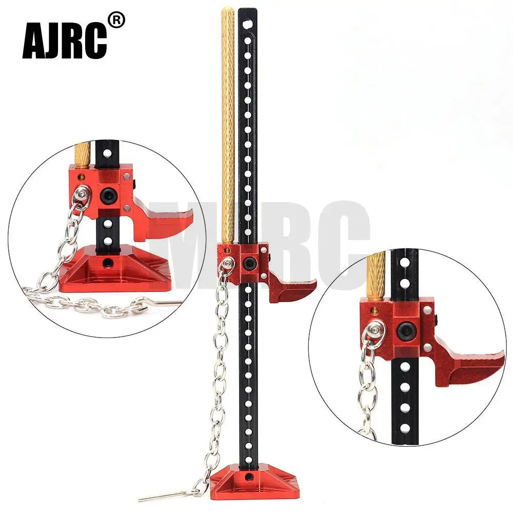 AJRC Durable RC Rock Crawler Slideable Metal Jack Tool for Axial TRX-4 SCX10 TAMIYA CC01 RC4WD D90 D110 TF2 1:10 Accessories
AJRC Durable RC Rock Crawler Slideable Metal Jack Tool for Axial TRX-4 SCX10 TAMIYA CC01 RC4WD D90 D110 TF2 1:10 Accessories