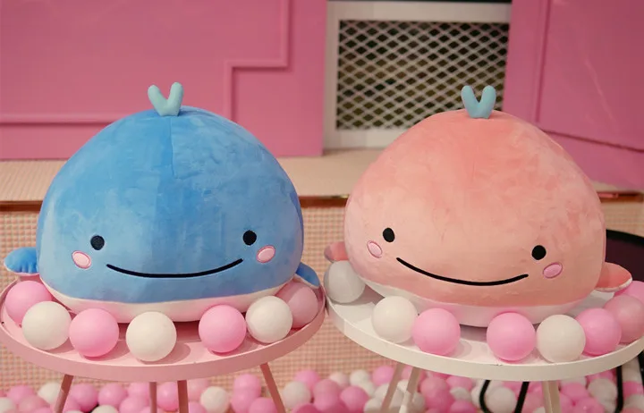 plush toys whale doll muppet cute girls heart software pajama