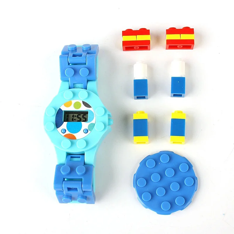 DIY Building Blocks Electronic Watch Compatible Assembling Building Blocks Kindergarten Educational Toys For Children DIY Bricks
DIY Building Blocks Electronic Watch Compatible Assembling Building Blocks Kindergarten Educational Toys For Children DIY Bricks