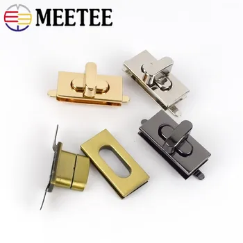 Meetee 2/4pcs 35X17mm Metal Lock Clasp Rectangle Swivel Twist Lock Buckles DIY Bags Hardware Parts Decoration Accessories BF451
Meetee 2/4pcs 35X17mm Metal Lock Clasp Rectangle Swivel Twist Lock Buckles DIY Bags Hardware Parts Decoration Accessories BF451