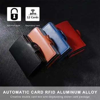 Leather Creative RFID Blocking Wallet Travel ID Card Holder Business Card Holder 12 Cards Multifunction 4 Colors Cash Money
Leather Creative RFID Blocking Wallet Travel ID Card Holder Business Card Holder 12 Cards Multifunction 4 Colors Cash Money