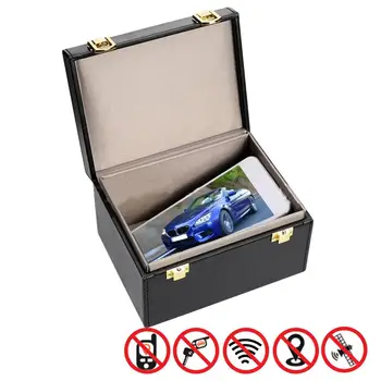 Keyless Car Security Anti Theft Box Faraday Box Signal Blocker Box for Car Keys Fob Phones Cards Call& RFID Signal Blocking Case
Keyless Car Security Anti Theft Box Faraday Box Signal Blocker Box for Car Keys Fob Phones Cards Call& RFID Signal Blocking Case