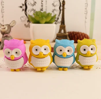 2pcs owl rubber pencil eraser stationary school supplies items kawaii office creative cartoon for kids gift students prizes
2pcs owl rubber pencil eraser stationary school supplies items kawaii office creative cartoon for kids gift students prizes