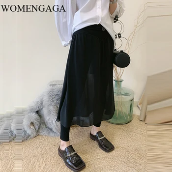 Europe False Two Piece Pants Fashion Mesh Black Small Fresh Patchwork 2020 Spring Summer Pleated Minority Loose Pants UAGN
Europe False Two Piece Pants Fashion Mesh Black Small Fresh Patchwork 2020 Spring Summer Pleated Minority Loose Pants UAGN