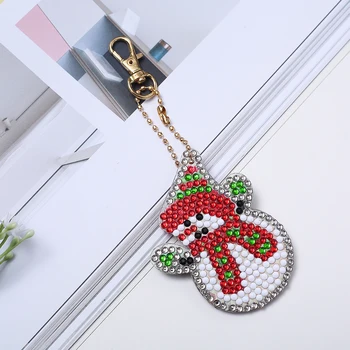 5 Pcs 5D Christmas Diamond Keychain Painting Diamond Embroidery Keyring Bag Home Decorations Cartoon Gifts
5 Pcs 5D Christmas Diamond Keychain Painting Diamond Embroidery Keyring Bag Home Decorations Cartoon Gifts