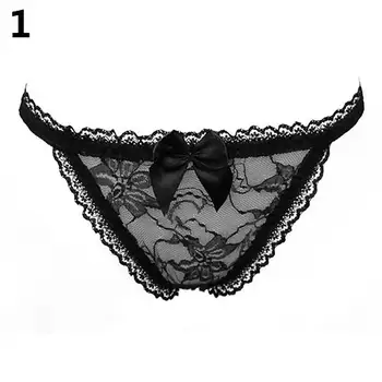 Sexy Low Rise Women Metal Hook Bowknot Lace Panties G-String Thong Underwear
Sexy Low Rise Women Metal Hook Bowknot Lace Panties G-String Thong Underwear