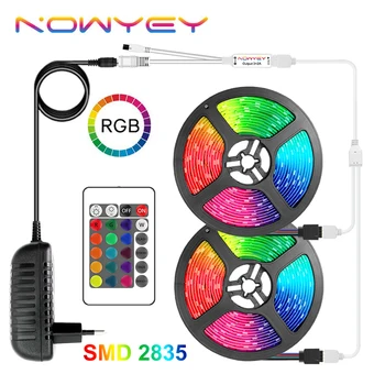 LED Lights SMD2835 IP20/IP65 RGB LED Strip Light 10M Set Ambiklight 24Key Remote Control 12V RGB Tape 
LED Lights SMD2835 IP20/IP65 RGB LED Strip Light 10M Set Ambiklight 24Key Remote Control 12V RGB Tape