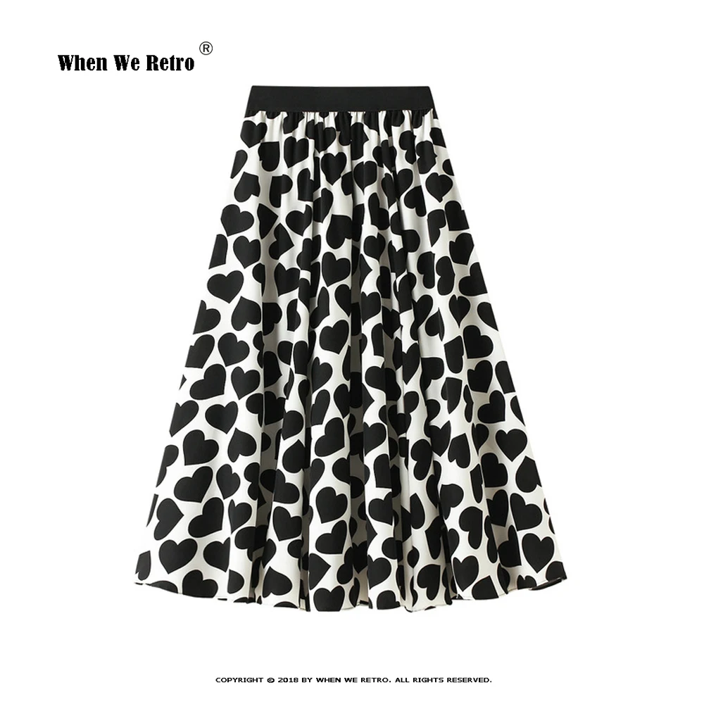 Jupe Femme Hearts Printed Summer Long Midi Skirt VD1804 Harajuku High Waist Women Skirt Y2K Faldas
Jupe Femme Hearts Printed Summer Long Midi Skirt VD1804 Harajuku High Waist Women Skirt Y2K Faldas