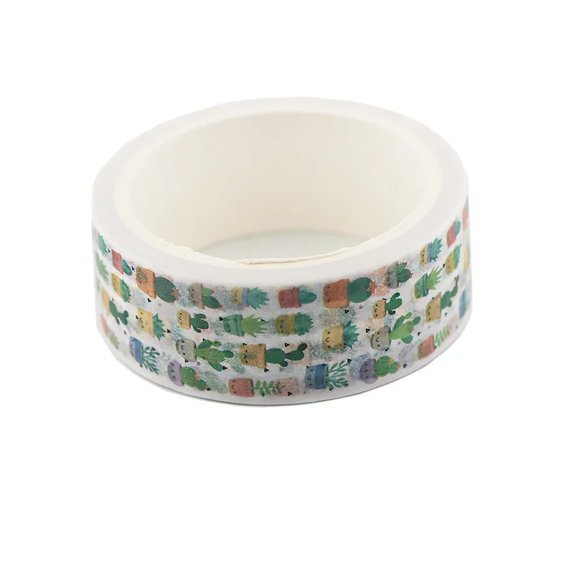 2pcs/lot Cactus Washi Tape Color Paper Adhesive Tape Diary Hand Account Decorative Sticker Office Glassine Tape AT2956
2pcs/lot Cactus Washi Tape Color Paper Adhesive Tape Diary Hand Account Decorative Sticker Office Glassine Tape AT2956