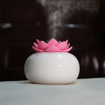 200ML Lotus flower Ceramic Ultrasonic Aroma Humidifier Air Diffuser Simplicity Lotus Purifier Atomizer essential oil diffuser
200ML Lotus flower Ceramic Ultrasonic Aroma Humidifier Air Diffuser Simplicity Lotus Purifier Atomizer essential oil diffuser