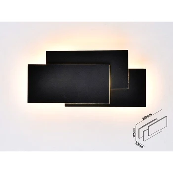 V-TAC LD8204C LED wall sconce lamp 12W 3000K black rectangular casing with overlapping forms IP20 SKU-8204
V-TAC LD8204C LED wall sconce lamp 12W 3000K black rectangular casing with overlapping forms IP20 SKU-8204