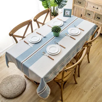 Plaid Decorative Linen Tablecloth With Tassel Waterproof Oilproof Thick Rectangular Wedding Dining Table Cover Tea Table Cloth
Plaid Decorative Linen Tablecloth With Tassel Waterproof Oilproof Thick Rectangular Wedding Dining Table Cover Tea Table Cloth