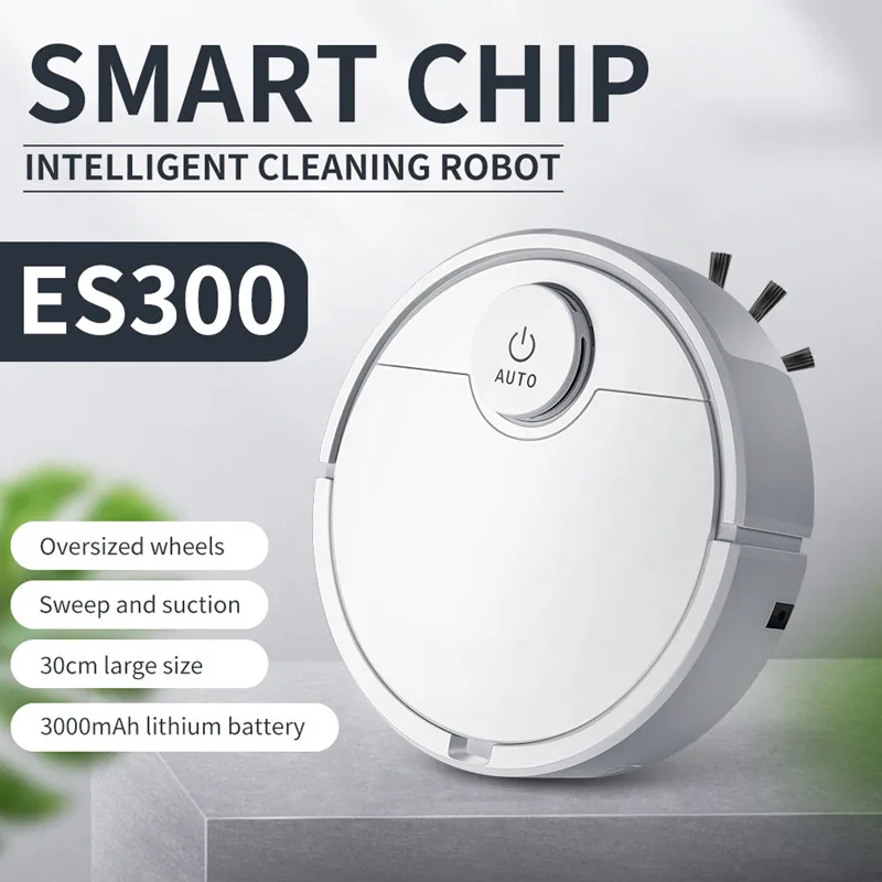 Robot Vacuum Cleaner 2000pa Large Suction 3 In One Multifunctional Vacuum Cleaner USB Touch Switch Smart Vacuum Cleaner
Robot Vacuum Cleaner 2000pa Large Suction 3 In One Multifunctional Vacuum Cleaner USB Touch Switch Smart Vacuum Cleaner