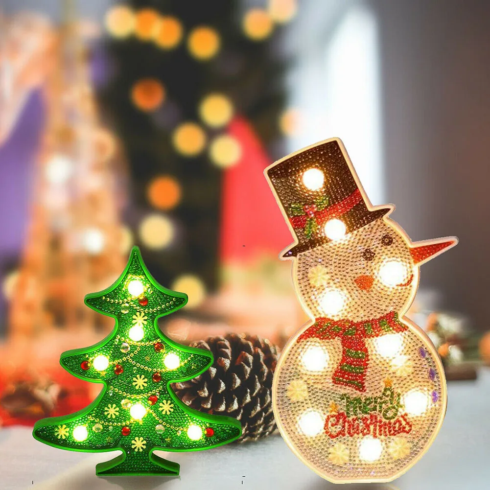 5D Christmas Tree LED Night Light Table Lamp Home Party Colorful DIY Decoration _WK
5D Christmas Tree LED Night Light Table Lamp Home Party Colorful DIY Decoration _WK