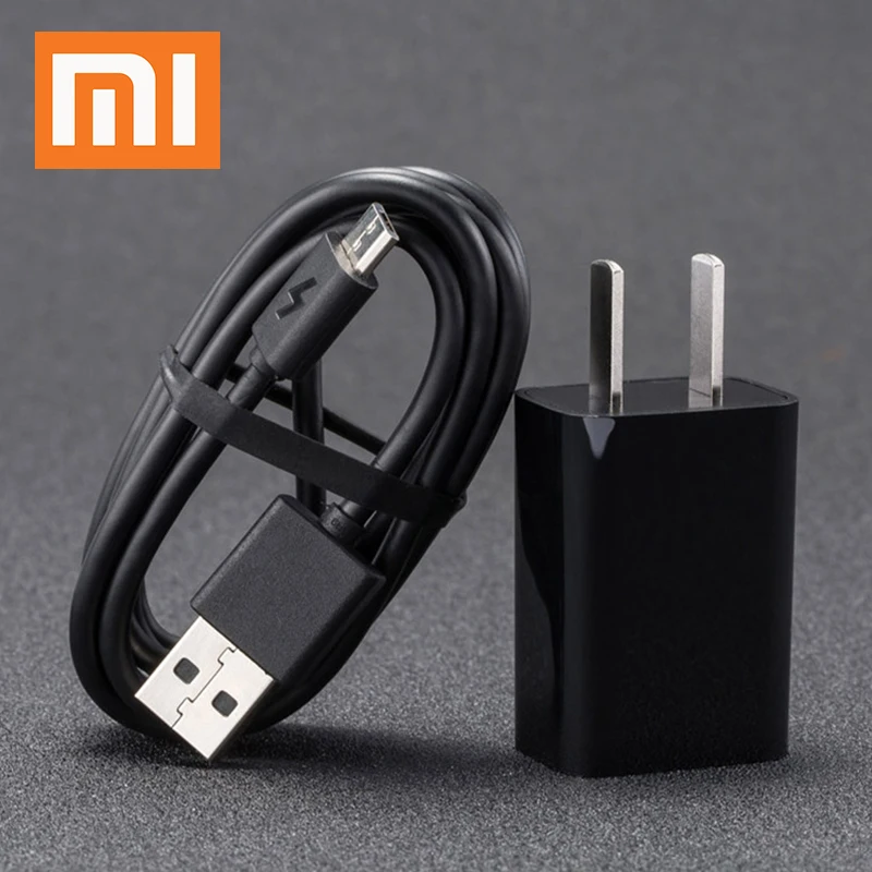 

Xiaomi Charger 5V 2A US Plug Power Adapter Micro USB Cable for Mi 2 3 4 Redmi 6 pro 5 plus 4 5A 6 4X Note 7 7a 5 5A 4 4X 4A 3 3S