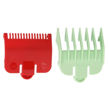 2pcs Professional Cutting Guide Comb Hairdressing Tool 1.5mm 3mm Set Colorful Limit Comb Set For Electric Shaver Trimmer Hair
2pcs Professional Cutting Guide Comb Hairdressing Tool 1.5mm 3mm Set Colorful Limit Comb Set For Electric Shaver Trimmer Hair